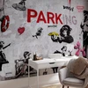 Fototapetai - Banksy grafičių įvairovė