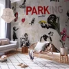 Fototapetai - Banksy grafičių koliažas
