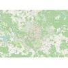 Fototapetai - Detalusis Vilniaus žemėlapis
