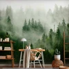 Fototapetai - Kalnų miškas žalias
