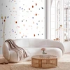 Fototapetai - Klasikinis terrazzo baltame fone