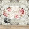 Fototapetai - Langas į gamtą. Gėlės