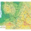 Fototapetai - Lietuvos žemėlapis, reljefinis