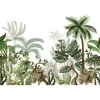 Fototapetai - Palmės baltame fone