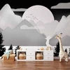 Fototapetai - Peizažas saulėlydyje antras variantas