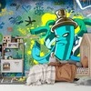 Fototapetai - Spalvotas grafitis