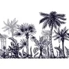 Fototapetai - Vienspalvis miškas