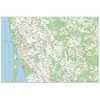Kamštinis paveikslas - Detalusis Klaipėdos žemėlapis