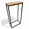 Konsolė - Loft 40X80X20cm. Vienos lentynos