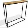 Konsolė - Loft 80X80X20cm. Vienos lentynos