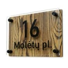 Namo numeris – adreso lentelė Terra Wood
