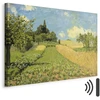 Paveikslas Alfred Sisley - Javų laukai Argenteuil kalvose