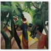 Paveikslas August Macke - Promenada
