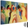 Paveikslas August Macke - Su geltonu švarku