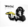 Paveikslas - Banksy: Beždžionė su bananu