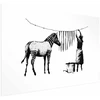 Paveikslas - Banksy: Zebro prausimas