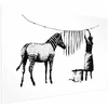 Paveikslas - Banksy: Zebro prausimas