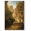Paveikslas Carl Spitzweg - Geradaris, dovanojantis gėles