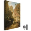 Paveikslas Carl Spitzweg - Geradaris, dovanojantis gėles