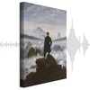 Paveikslas Caspar David Friedrich - Klajūnas virš rūko jūros