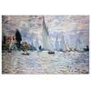 Paveikslas Claude Monet - Burvaltės, regata Aržantėjuje