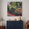 Paveikslas Claude Monet - Japoniškas pėsčiųjų tiltelis