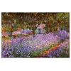 Paveikslas Claude Monet - Menininko sodas Živerni