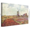 Paveikslas Claude Monet - Tulpių laukai su malūnu