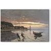 Paveikslas Claude Monet - Valties ištempimas į krantą, Honfleras