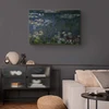 Paveikslas Claude Monet - Vandens lelijos. Žali atspindžiai