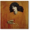 Paveikslas Dante Gabriel Rossetti - Moteris prie lango
