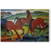 Paveikslas Franz Marc - Raudonieji arkliai