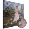 Paveikslas Frida Kahlo - Autoportretas ant Meksikos ir Jungtinių Valstijų sienos