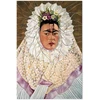 Paveikslas Frida Kahlo - Autoportretas kaip tehuana (Diego mano mintyse)