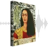 Paveikslas Frida Kahlo - Autoportretas palaidais plaukais