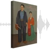 Paveikslas Frida Kahlo - Frida ir Diego Rivera