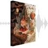 Paveikslas Frida Kahlo - Meilės glėbys: visata, žemė (Meksika), aš, Diego ir ponas Xolotl