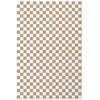 Paveikslas - Geometrija ir rusvi tonai - šachmatų lentos motyvas