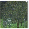Paveikslas Gustav Klimt - Rožės tarp medžių