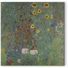 Paveikslas Gustav Klimt - Ūkio sodas su saulėgrąžomis