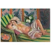 Paveikslas Henri Matisse - Gulinti odaliskė su magnolijomis
