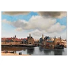 Paveikslas Jan Vermeer - Delfto vaizdas