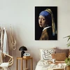 Paveikslas Jan Vermeer - Mergina su perlo auskaru