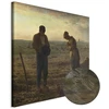 Paveikslas Jean François Millet - Angelas Viešpaties