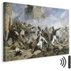 Paveikslas Joaquín Sorolla y Bastida - Pedro Velarde y Santillán mirtis ginant Monteleón artilerijos kareivines