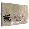 Paveikslas Lėktuvas su raudonu grafičio tekstu (Banksy)