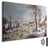 Paveikslas Pieter Bruegel Vyresnysis - Žiemos peizažas su paukščių spąstais