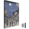 Paveikslas Utagawa Hiroshige - Naktinis Saruwaka gatvės vaizdas