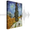 Paveikslas Vincent van Gogh - Kelias su kiparisu ir žvaigžde