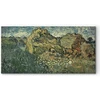 Paveikslas Vincent van Gogh - Laukas su javų pėdais